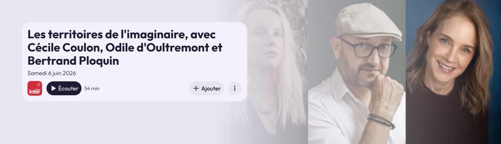 aux livres etc avec bertrand Ploquin histoires jamais entendues